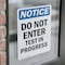 Signmission Do Not Enter Test In Progress OSHA Notice Sign, Vinyl Decal, 7in W x 10in L, 2PK OS-2PACK-NS-D-710-V-11226 - alternate 5